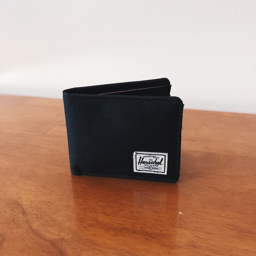 Black Herschel Roy Wallet